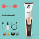 Pet Electric Hair Clipper with LED Light and Low Noise