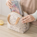 Outdoor creative ink pattern insulation bag lunch bag lunch box bag travel cooler bag picnic bag lunch bag - TrendTrove