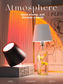 Bottle-shaped lamp - plug-in bedside lamp