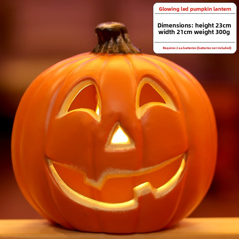 Glowing Halloween Pumpkin Lantern for Decoration