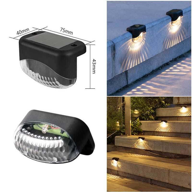 Polycrystalline Silicon Solar Stair Lamp Outdoor