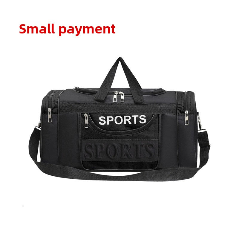 simple shoulder travel bag