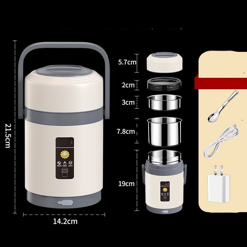 USB Heated Constant Temperature Rice Bucket
