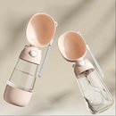 Portable Dog Water Bottle ? Travel Bowl & Food Container for Pets