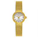 Simple Retro Copper Mesh Small Gold Watch Women's Internet Celebrity Explosive Exquisite Casual Light Luxury All-match Elegant