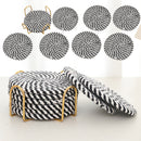 Woven teacup MATS and tea MATS