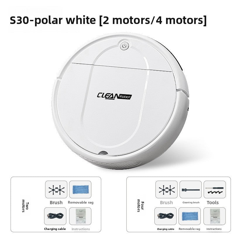 Fully Automatic Intelligent Sweeping Mopping Vacuum Cleaning Robot