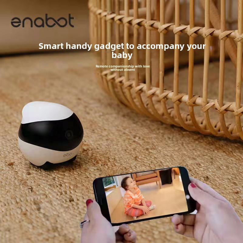 ebo robot intelligent pet monitoring camera