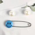 Baby Child Safety Pins Smiley Pins Plastic Safety Pins Medium Size About 40 Large Size About 55 mm