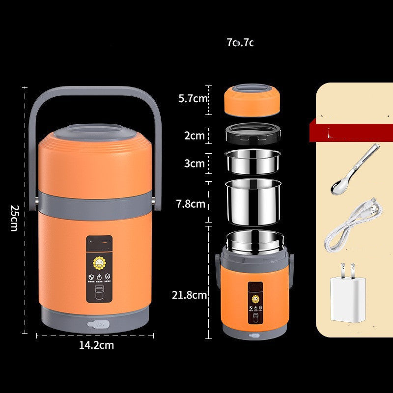 USB Heated Constant Temperature Rice Bucket