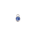 Stainless Steel Birthstone Pendant
