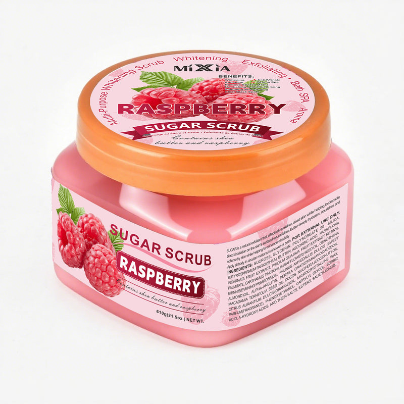 Fragrant Sugar Salt Body Scrub for Exfoliation and Moisturizing