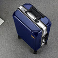 Aluminum Frame Trolley Case with USB Port and Combination Lock