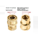 Household high-pressure water gun for cleaning the kettle