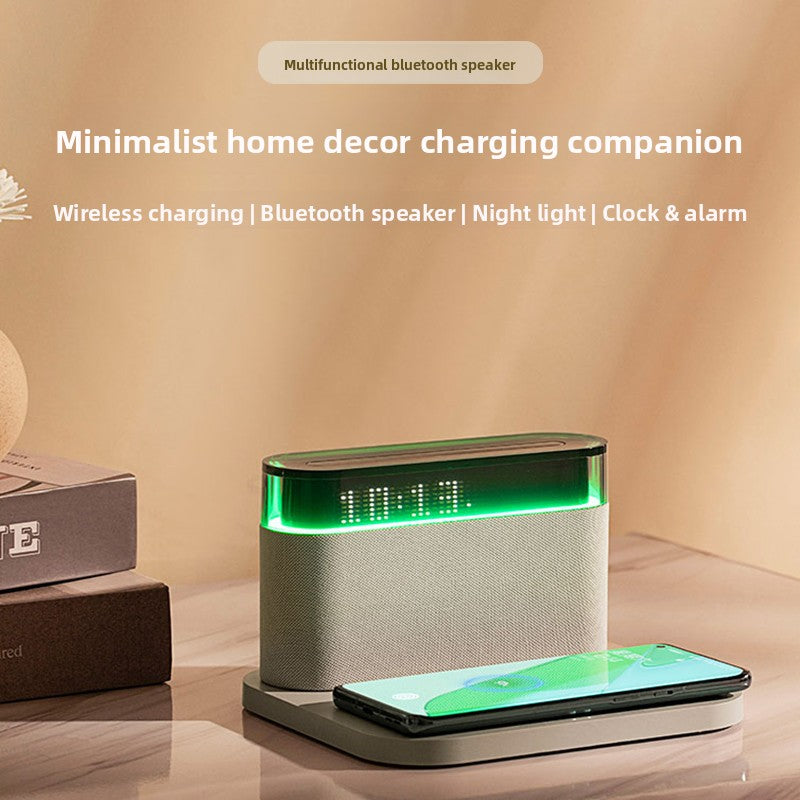 Silip 4-in-1 Wireless Charger with Clock Alarm and Night Light