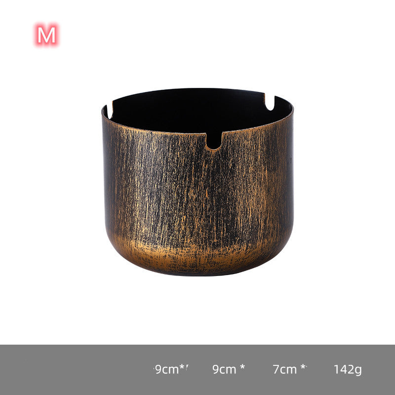 Iron Ashtray Anti Fly Ash Bar Creative Personality Trend Consumer