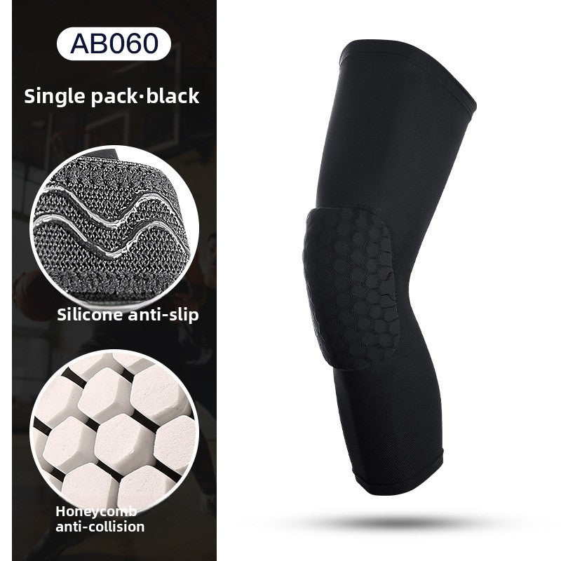 Breathable Honeycomb Sports Leg Guards for Running and Basketball