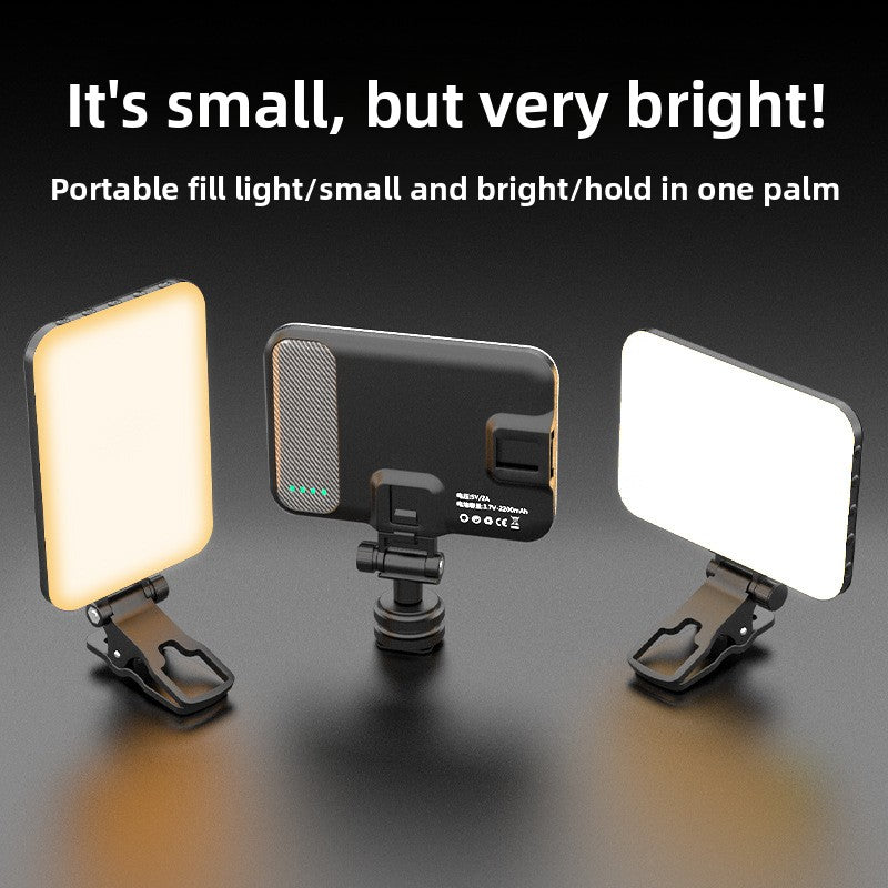 Mobile Phone Fill Light Rechargeable