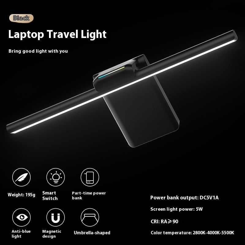Portable Notebook Eye Protection Fill Light With Power Bank
