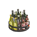 Adjustable Rotatable Metal Kitchen Spice Storage Rack