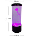 Mini LED Simulation Jellyfish Volcanic Decorative Lamp