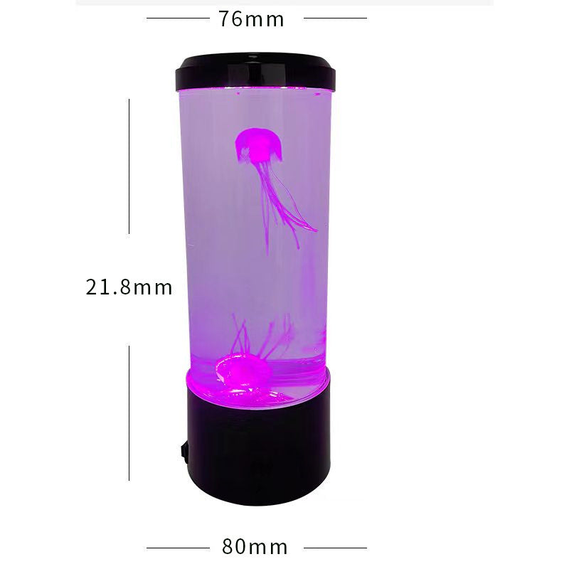 Mini LED Simulation Jellyfish Volcanic Decorative Lamp