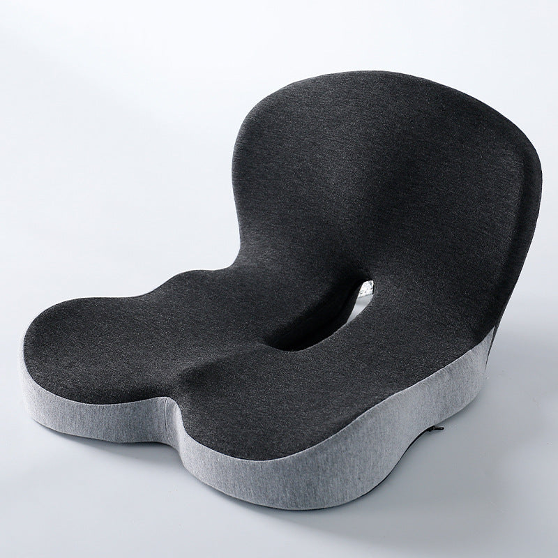 Memory Foam Seat Cushion with Backrest for Office and Home