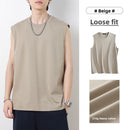 Cotton Sleeveless T-shirt