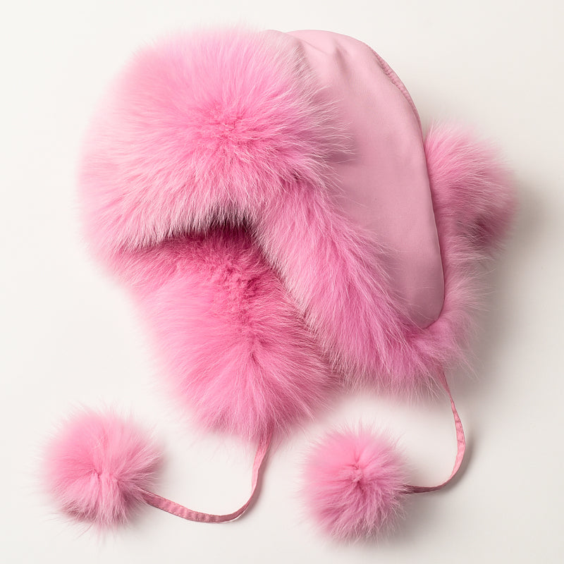 fox fur hat