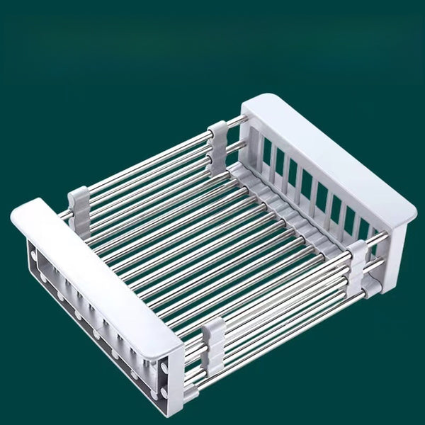 Adjustable Stainless Steel Kitchen Drain Basket