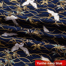 All-cotton Japanese-style gold-embossed fabric