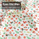 Christmas Fabric Creative Fabric Cotton Handicraft DIY Material Cotton Doll Cartoon Clothes For The Elderly