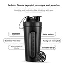 Stainless steel transparent scale window shaker cup