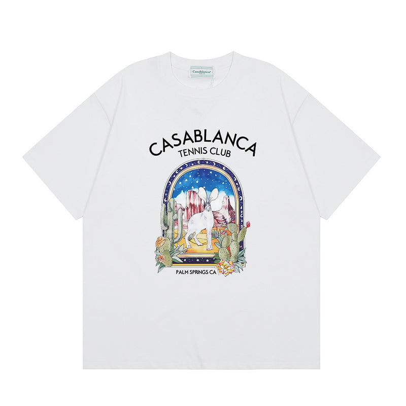 Loose short-sleeved T-shirts for both men and women