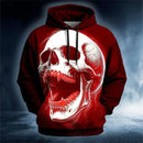 Men's 3D Print Hoodie Long Sleeve Pullover Streetwear