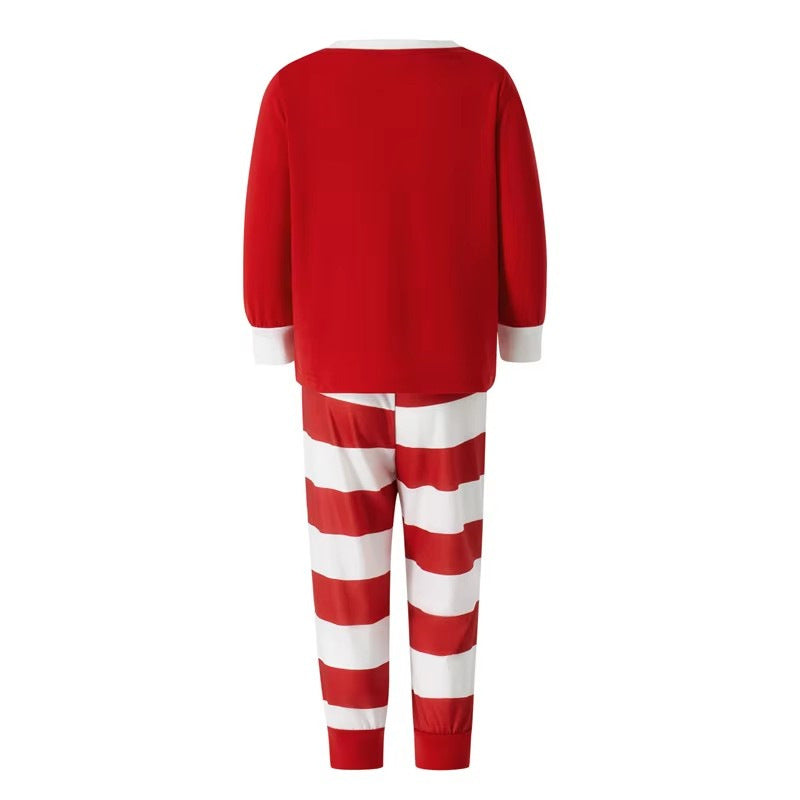 Christmas Reindeer Print Pajama Set