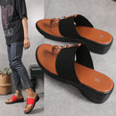 Plus Size European And American Roman Fashion Flip-flops Slip-on Sandals