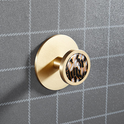 Brass Hat-and-coat Drilling Adhesive Hanging Storage Hook