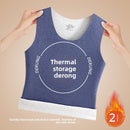 Wool and silk thermal vest for men