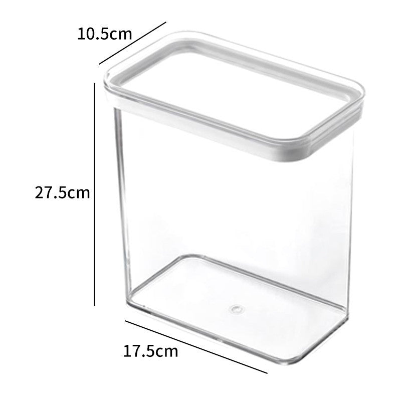 Wall-hung rice bucket with whole grains