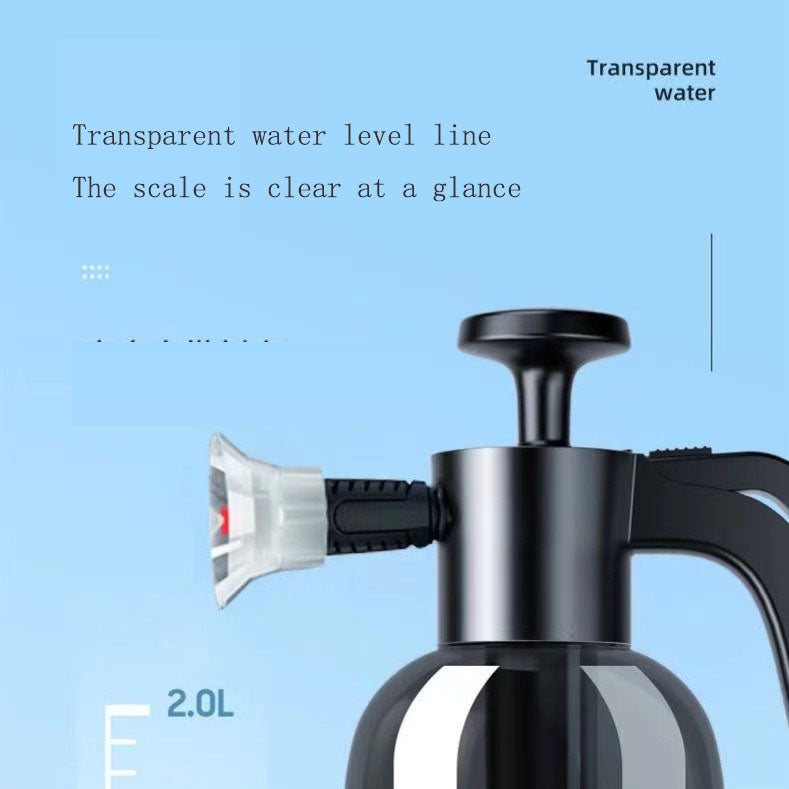 Car wash foam spray pot car wash liquid special tool high pressure spray foam home handheld spray pot watering tool - TrendTrove