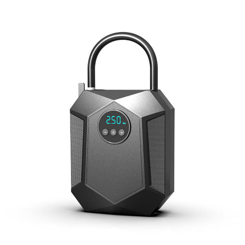 Portable Digital Car Tire Inflator with Power Bank Function