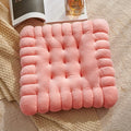 Nordic Creative Soft Plush Simulation Biscuit Office Seat Cushion