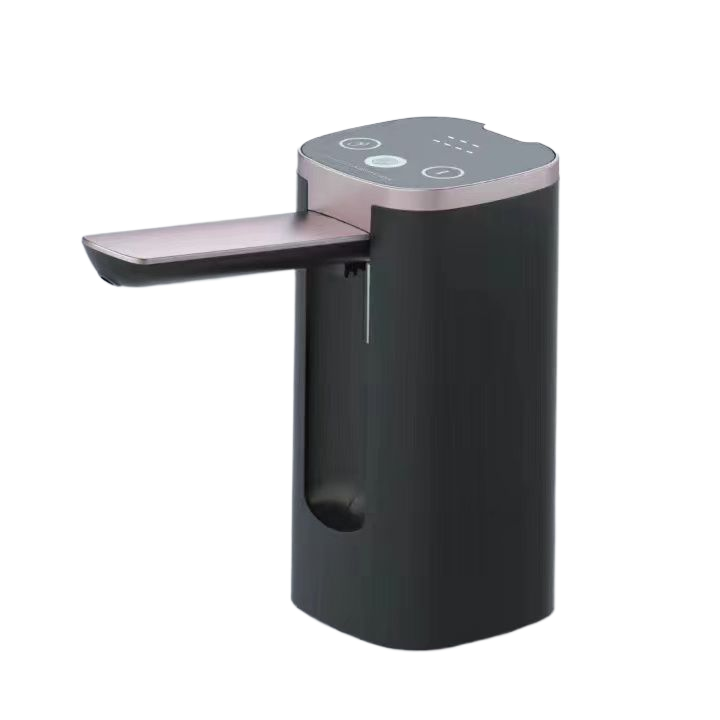Fingerprint child lock touch screen digital display folding electric water pump mineral water feeder household bottled water pump