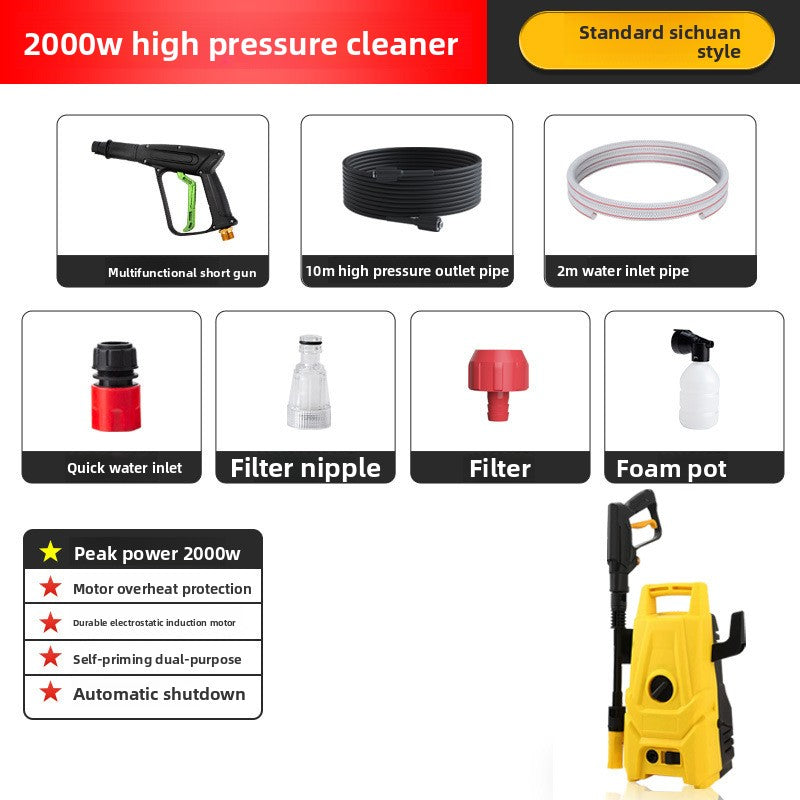 Portable Electric High Pressure Washer