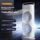 Double-headed Three-hole Spray Cooling Fan