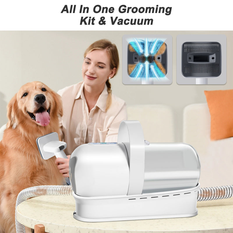 vacuum trimming and shaving all-in-one machine