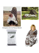 acil termal battaniye sıcak tutar gümüş folyo battaniye korumak için vücut ısı acil malzemeleri açık havada kamp - TrendTrove