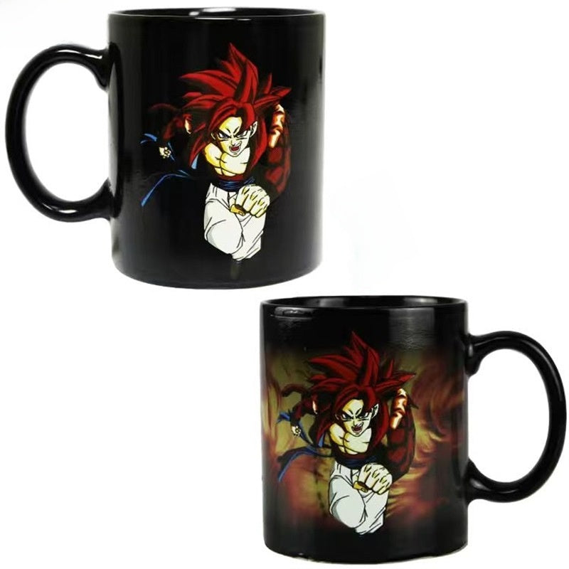 Cute Student Ceramic Heating Temperature Sensing Cup Christmas