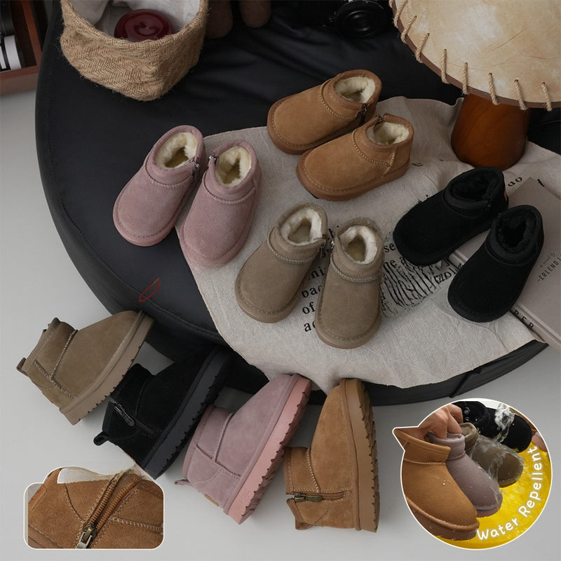 XSH Leather Children's Snow Boots